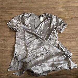 Giorgio Armani Silk Wrap Top